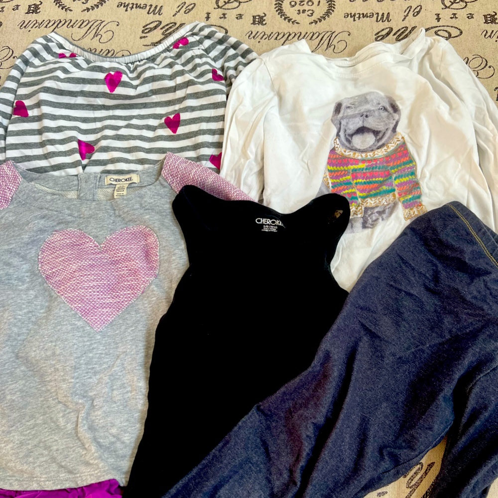 Girls 15-16 Bundle shirts/pant